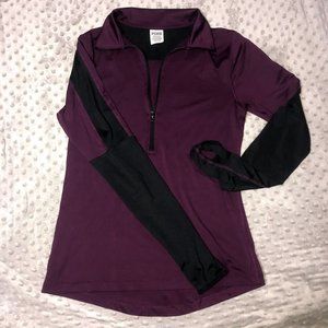PINK Half Zip Active Wear Top